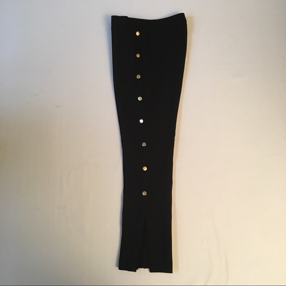 Ann Taylor Pants - NWT ANN TAYLOR TROUSER GOLD BUTTONS
